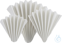 FiFo MN 605 1/4, 12,5 cm Filter Papers Folded MN 605 1/4 12,5 cm diameter pack of 100