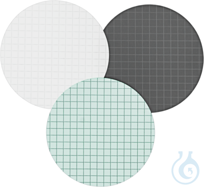 PORA CM, schwarz,Gitter,PW:0,45 &micro;m/D50mm
