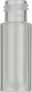 PP Vial N9-0.7, GW, tr, 11,6x32, zyl. 0,7 mL Polypropylen Gewindeflasche N 9 Außendruchmesser:...