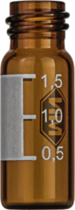 Vial N10-1.5, GW, b, 11,6x32, flach, SF