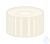 SK N9-L, tr, PTFE w, 53°, 0,25 N 9 PP Schraubkappe, farblos, Loch PTFE virginal, weiß Härte: 53°...