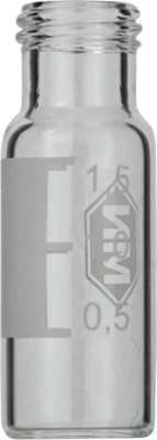 Vial N9-1.5, GW, k, 11,6x32, fl.,SF,sila