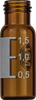 Vial N9-1.5, GW, b, 11,6x32, fl.,SF,sila 1,5 mL Gewindeflasche N 9 Außendurchmesser: 11,6 mm,...