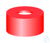 SR N11-L, r, Sil w/PTFE r, 45°, 1,0 N 11 PE Schnappringkappe, rot, Loch Silikon weiß/PTFE rot...