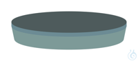 Septum N20 Fs. But/PTFE gr, 50°, 3,0 N 20 Septum Formscheibe Butyl/PTFE grau Härte: 50° shore A...