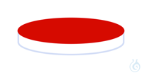 Septum N12 Sil w/PTFE r, 40°, 1,3 N 12 Septum, Silikon weiß/PTFE rot Härte: 40° shore A...