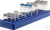 Rack f. HS Probengl. N18 + N20, 36 pos. 36 Positionen Polypropylen Flaschenständer blau, kodiert...