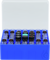 Container f. vials N13, 49 pos. 49 Position Container blue with firmly integrated devider for...