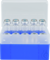 Container f. vials N20, 25 pos. 25 Position Container blue with removeable devider for screw neck...