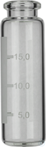 Vial N20-20, CR, c, 23x75.5,r, HS Lab 20 mL Headspace Crimp Neck Vial N 20...