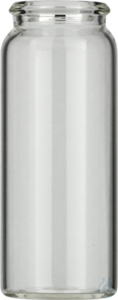 Vial N22-25, SCV, c, 26x65, flat 25 mL Snap Cap Vial N 22 outer diameter: 26...