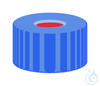 SK N9-L, bl, RR or/FEP, 45°, 1,0 N 9 PP Schraubkappe, blau, Loch Red Rubber/FEP farblos Härte:...