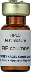 Test mixture for RP-columns Test mixture for reversed phase columns dissolved...