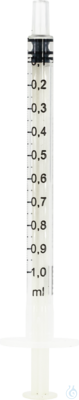 Plastikspritze, 1 mL