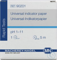 Univ.-Ind. pH 1-11, Rolle Universal-Indikatorpapier pH 1-11 Testpapier Messbereich: pH...