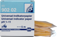 Pap. ind. univ. 1-11, rouleau, rech. Papier indicateur universel pH 1-11 papier test - recharge à...