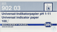 Univ. ind. pH 1-11, booklet Universal indicator paper pH 1-11 test paper measuring range: pH...