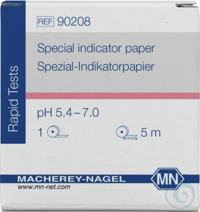 Spez.-Ind. pH 5,4-7,0, Rolle Spezial-Indikatorpapier pH 5,4-7,0 Testpapier Messbereich: pH 7,0...