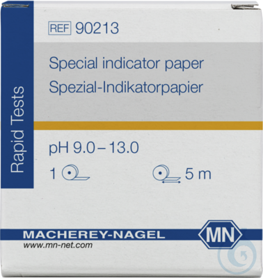 Spez.-Ind. pH 9,0-13,0, Rolle