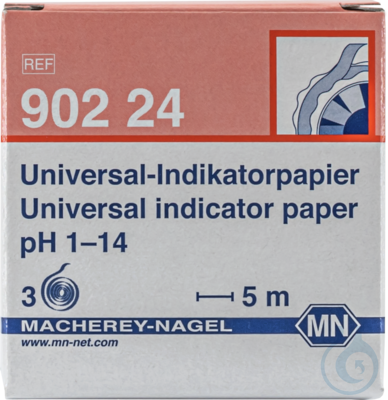 Univ.-Ind. pH 1-14, Rolle, Nfp.