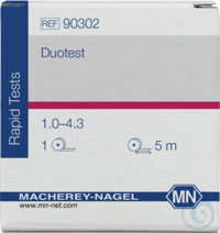 DUOTEST pH 1,0 - 4,3 reel of 5 m length, width: 10 mm