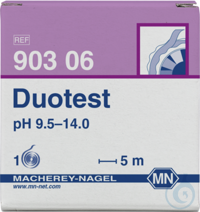 DUOTEST-Indikatorpapier pH 9,5-14,0, Rolle à 5 m   Indikatorpapiere Duotest...