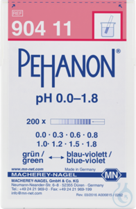 PEHANON pH 0,0 - 1,8