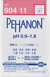 PEHANON pH 0,0 - 1,8 box of 200 strips 11 x 100 mm