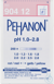 PEHANON Indikatorpapier pH 1,0-2,8, 11 x 100 mm Dose à 200 Streifen Indikatorpapiere PEHANON&reg;...