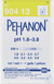 PEHANON Indikatorpapier pH 1,8-3,8, 11 x 100 mm Dose à 200 Streifen Indikatorpapiere PEHANON&reg;...