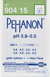 PEHANON Indikatorpapier pH 3,8-5,5, 11 x 100 mm Dose à 200 Streifen Indikatorpapiere PEHANON&reg;...
