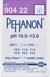 PEHANON pH 10,5 - 13,0 box of 200 strips 11 x 100 mm