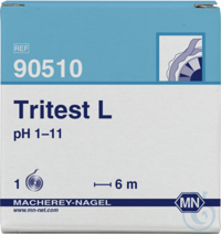 TRITEST L pH 1-11, roul. 5mx10mm TRITEST L pH 1 - 11 rouleau à 6 m longueur, largeur 14 mm...