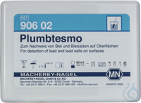 Plumbtesmo sheets 40 x 25 mm sufficient for 40 determinations