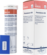 Peroxtesmo KM sheets 15 x 30 mm sufficient for 25 determinations