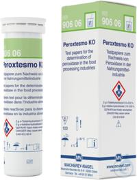 Peroxtesmo KO Blättchen 15 x 15 mm Pg. à 100 Bestimmungen kein Gefahrgut nach Transportvorschriften