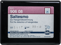 SALTESMO (30 test discs) SALTESMO determination of halogenide ions incl. color chart and needle...