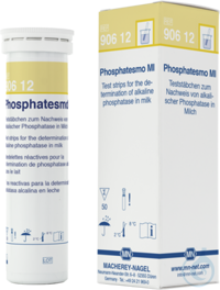 Phosphatesmo MI Teststäbchen 10 x 95 mm Pg à 50 Bestimmungen Imprägniertes Papier max. 3 Monate...