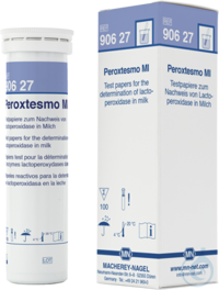 Peroxtesmo MI feuillets 15 x 15 mm suffisant pour 100 déterminations