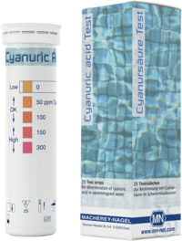 Cyanuric Acid Test pack of 25 strips minimum order quantity: 5 pack