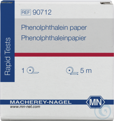 Phenolphthaleinpapier Rolle