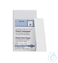 Nickel test paper Nickel test paper test strips 20 x 70 mm sufficient for 200...