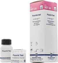 Fluoride test Fluoride test semi-quantitative test papers with reagents box...