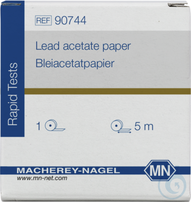 Lead acetate paper, reel