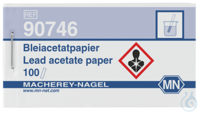 Lead acetate paper, booklet Lead acetate paper booklet 10 x 75 mm sufficient for 100...