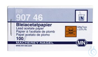 Lead acetate paper, booklet Lead acetate paper booklet 10 x 75 mm sufficient...