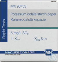 Potassium iodate starch paper Potassium iodate starch paper test paper reel...