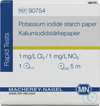 Potassium iodide starch p. MN 816 N,reel Potassium iodide starch paper MN 816 N test paper reel...