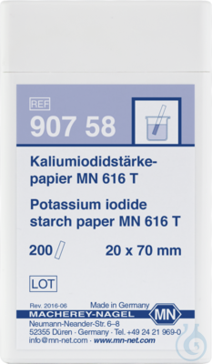 Kaliumiodidstaerkepapier MN 616 T, Dose