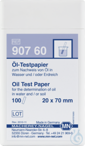 Oil test paper Oil test paper test strips 20 x 70 mm sufficient for 100...